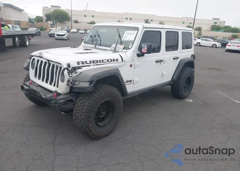 2018 Jeep Wrangler Unlimited Rubicon 4X4 from USA, damaged, VIN 1C4HJXFGXJW211346